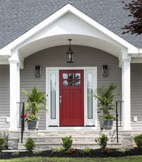 image of a residential front door